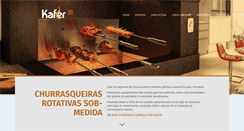 Desktop Screenshot of kaferchurrasqueiras.com.br